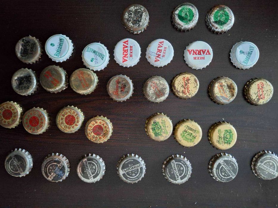 Стари капачки от бутилки