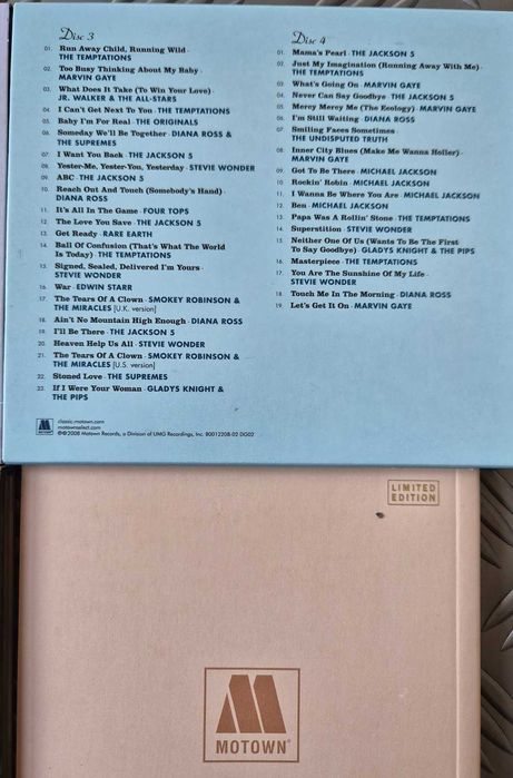 Лимитирано издание Motown: The Complete No. 1's (10 CD Box Set)