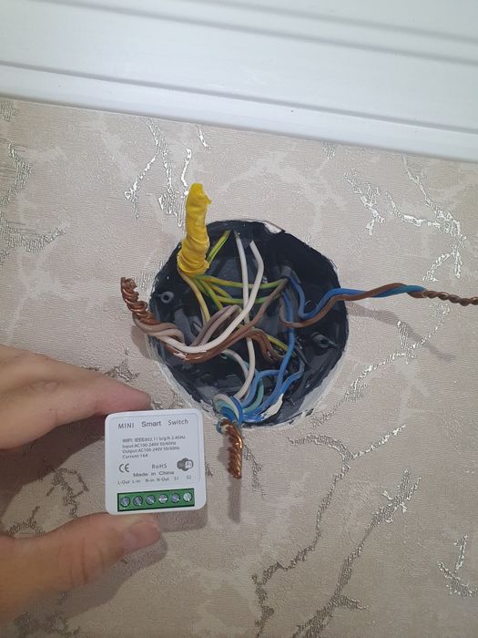 Установка умных выключателей