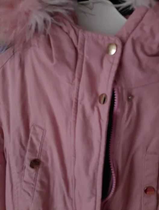 Geacă groasa căptușeală blana 8/11 ani