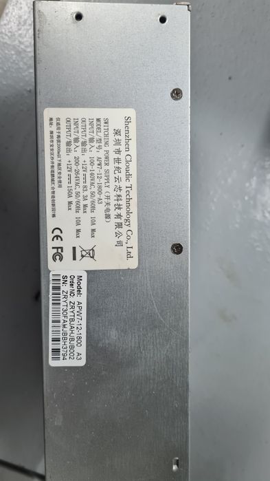 Продам блок питания Bitmain