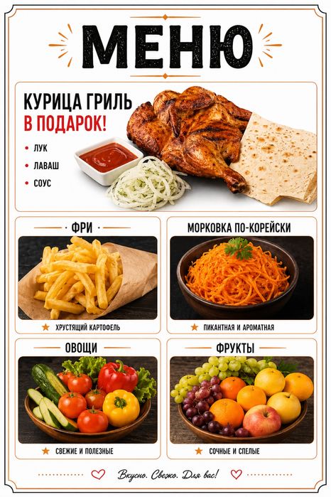 Продаем курицу гриль