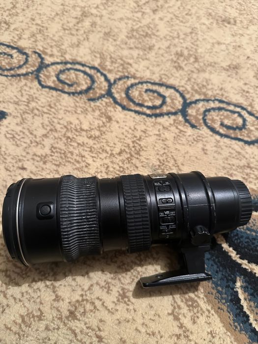 Объектив Nikon в ид состоянии