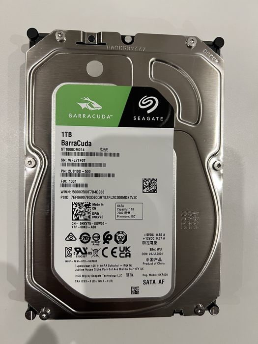 Жесткий диск HDD 1tb