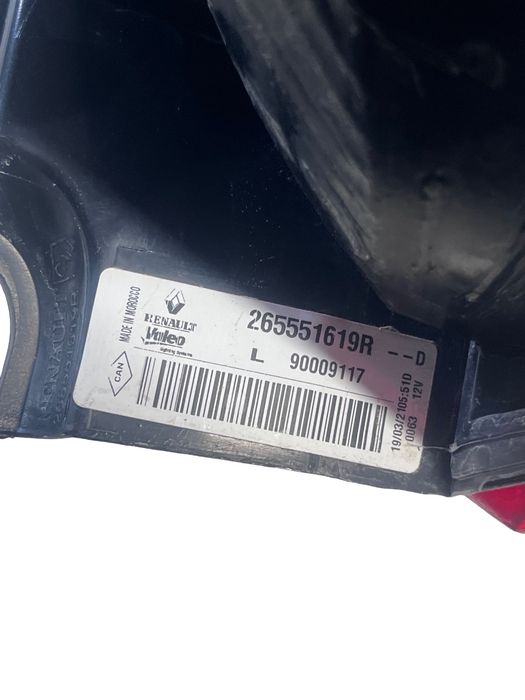 Lampa Spate / Stop Stanga Spate Dacia Dokker 2018 -> 265551619R