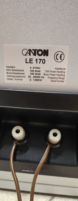 Boxe Bass Reflex Canton 100/150  Watts