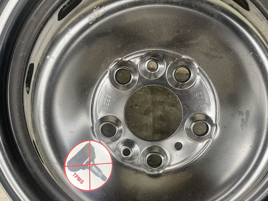 4 jante noi R16,ET.68.Fiat Ducato,Citroen Jumper,Peugeot Boxer.