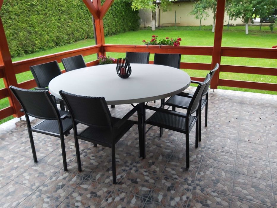 Masa pliabila evenimente (mese pliabile restaurant, cort) dia. 160 cm