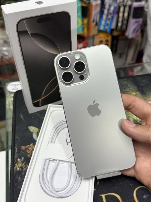 Iphone 16 pro max EAC новый 18 цикл