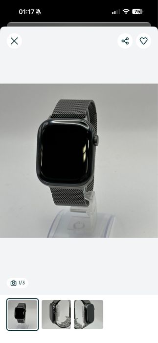 Apple watch 10/46 Milanese loop