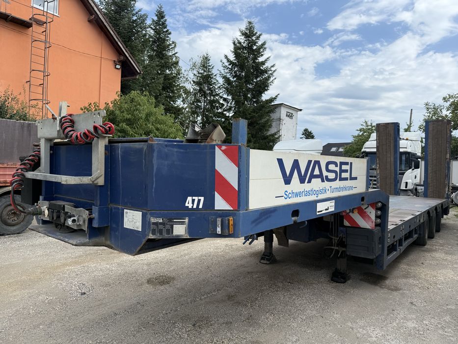 Trailer ES-GE / 48 Tone / 3 Axe viratoare / Rample hidraulice