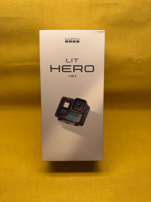 Camera de actiune GoPro HERO LIT, 4K60, comenzi vocale, flash, wifi, bluetooth