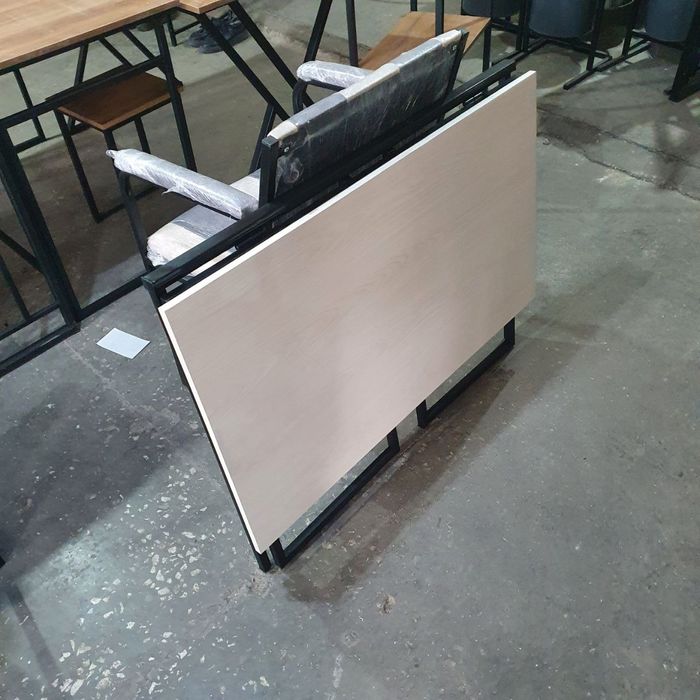 ЛОФТ кампуютер стол. Еғилувчи, 1,20/0,80/0,60(Разборний) стол. Биринчи