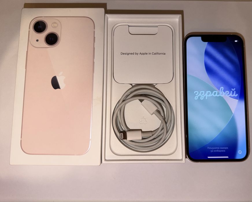 Айфон  13 мини /Apple iPhone 13 mini – 128GB, Pink (розов)