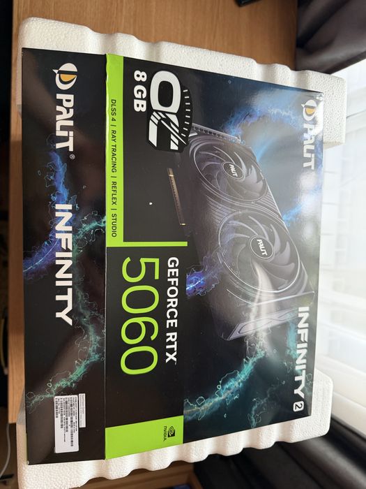 Pc gaming NOU rtx 5060, r7 5700x, 1tb m2