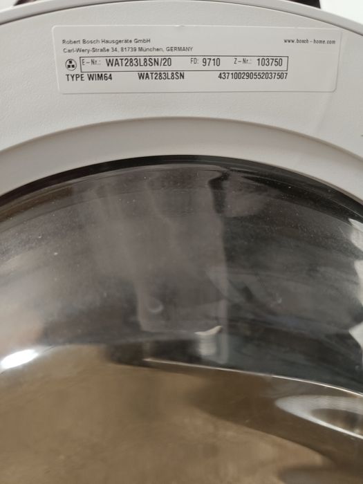 Mașina de spălat Bosch seria 6