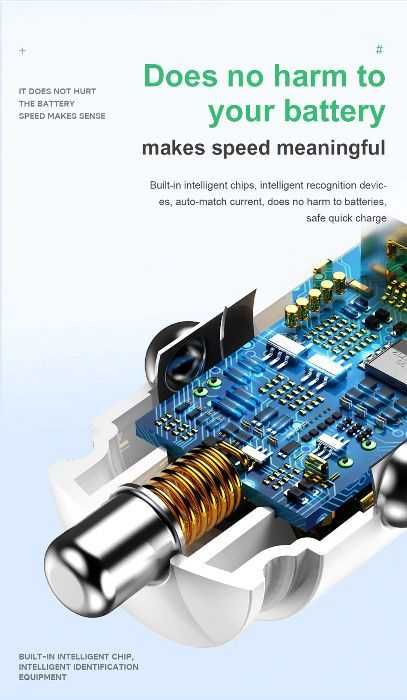 QC 3.0 Зарядное устройство (зарядник) для машины car charger MOMAX