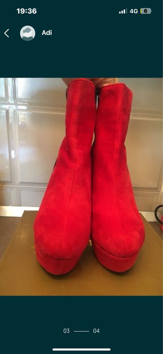 Botine platforma 39