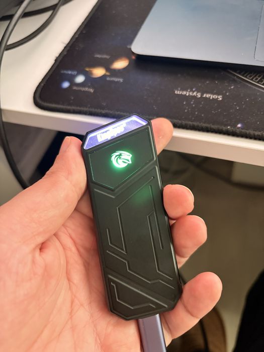 Геймърски външен SSD KingSpec Z5 2TB – 2070 MB/s Gaming Portable