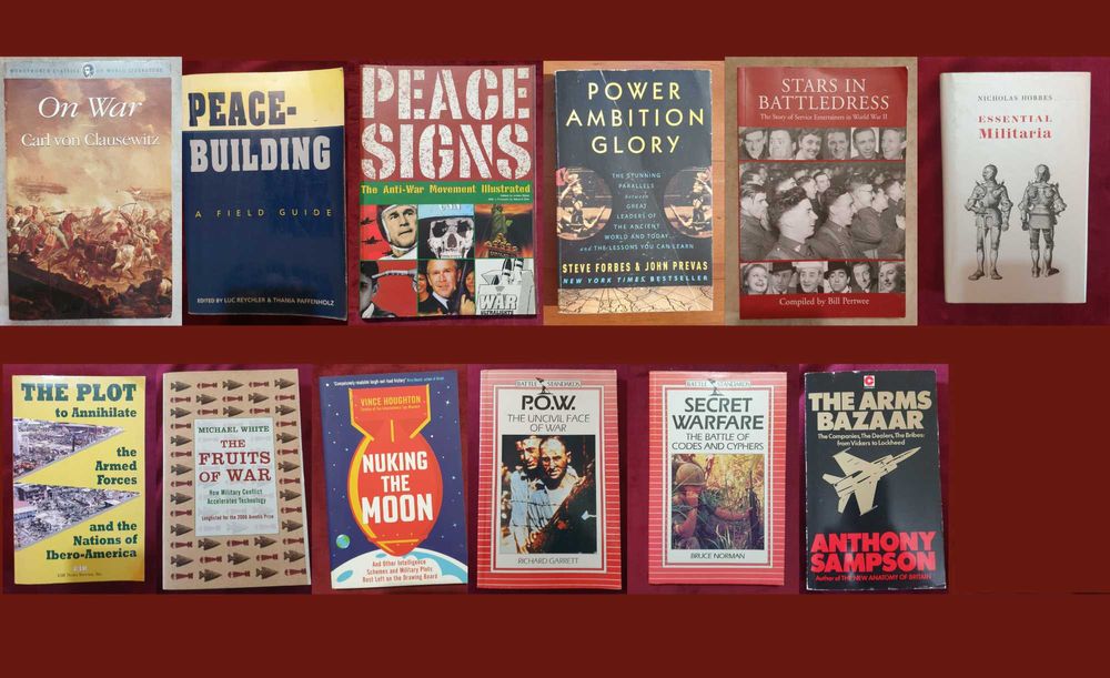 Военна теория, история, анализи, любопитни факти - 12 книги