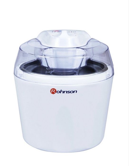 Aparat de inghetata, Rohnson, R5000, Putere 12W, Capacitate 1.45 L, Inghetare rapida