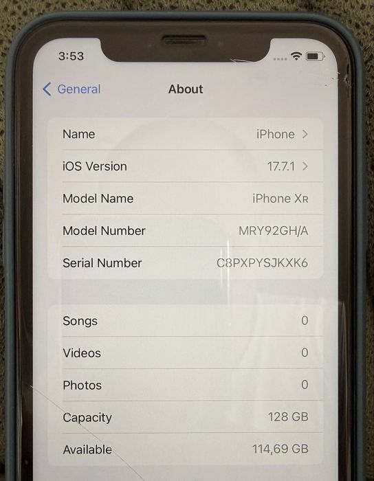 iPhone Xr 128GB