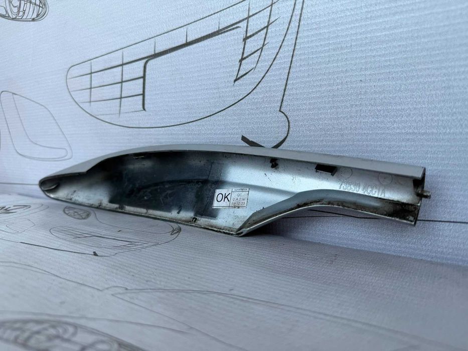Capac Ornament Bare Plafon Fata Dreapta Nissan X-Trail 2015 / 2014-2021 Cod OEM 738304CC1A (5B2)