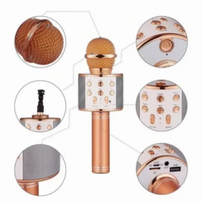 Безжичен караоке микрофон