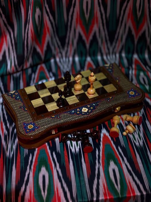 Шахматы резные ручная работа