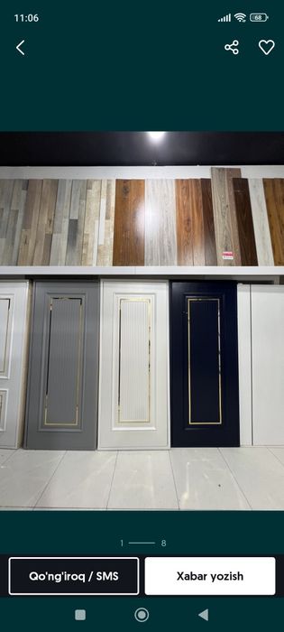 Двери межкомнатные МДФ mdf eshiklar