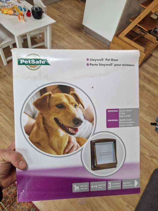 Ușiță acces pisici sau câini talie mică - Mărimea S