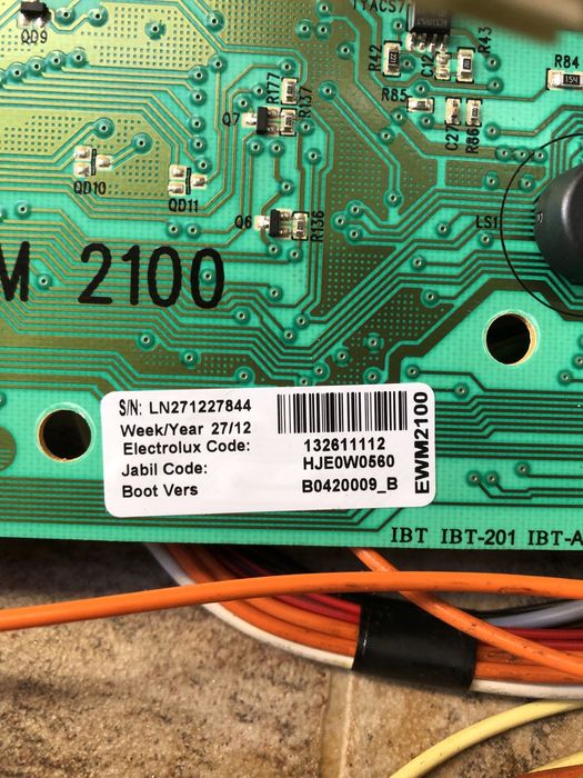 Motor si placa de baza masina spălat electrolux