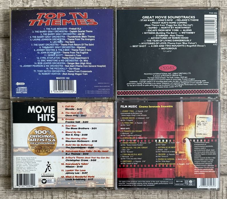 Lot 20 cd-uri cu muzica din filme/Soundtracks