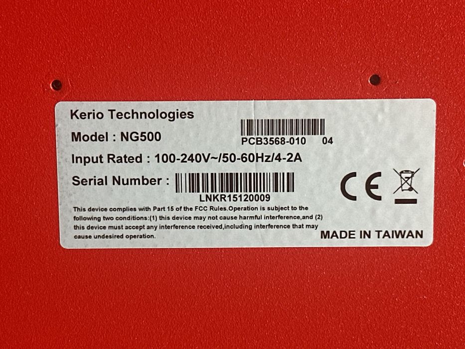 Kerio control NG500