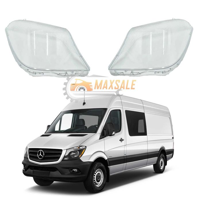Капаци фарове Mercedes Sprinter (16-18) фар мерцедес спринтер комплект