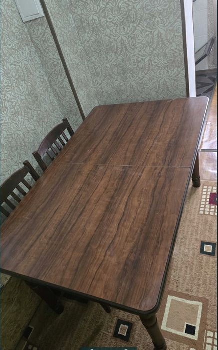 Стол со стульями 6 персон