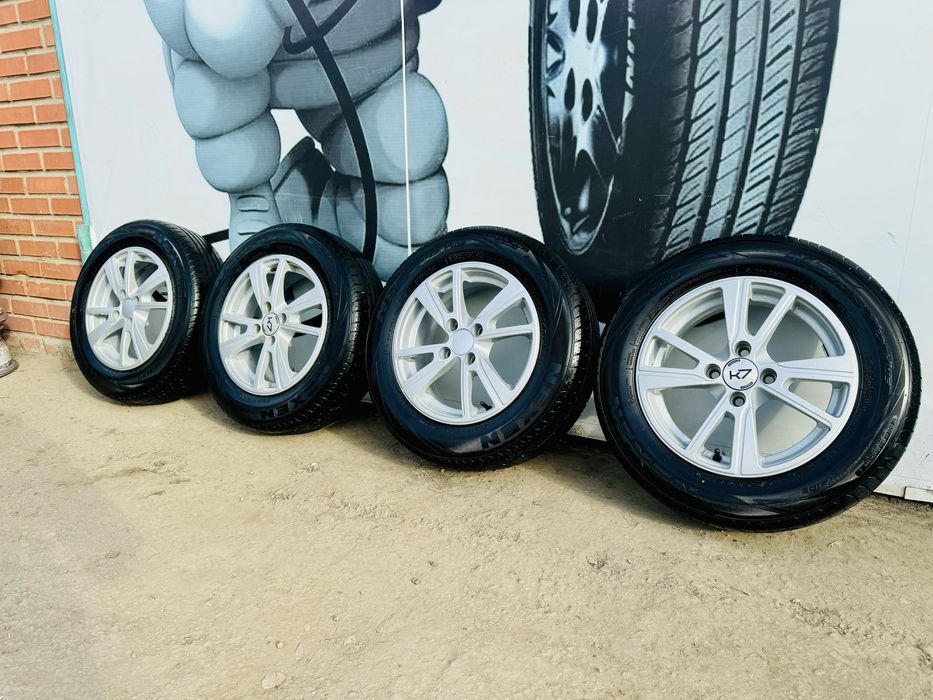 Диски R14 4,98 с летней резиной!