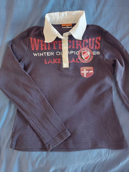 Bluza-camasa bleumarin