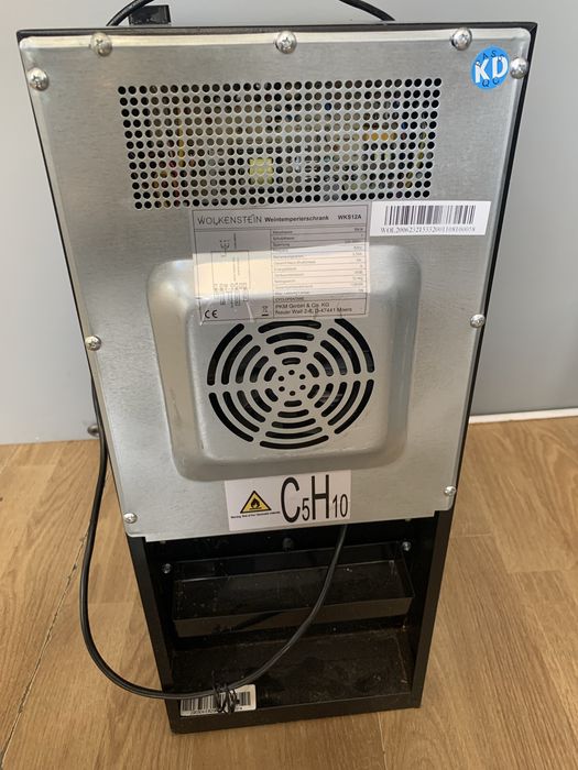 Racitor de vin, nemtesc Capacitate 34l