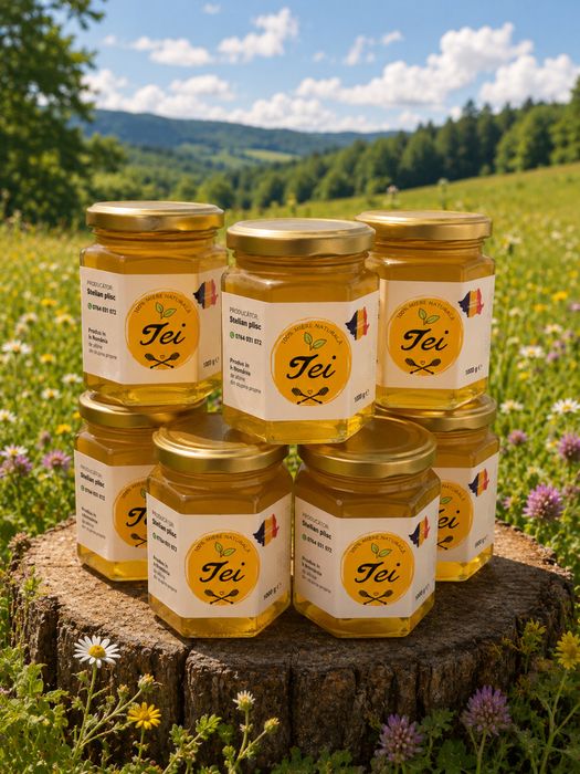 Miere de tei 100% naturală din stupina proprie