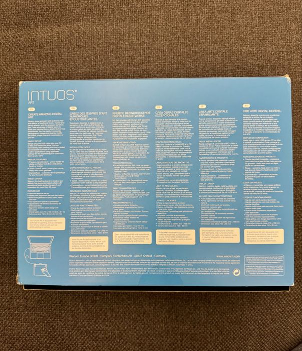 Wacom intuos art таблет