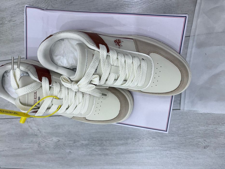 Оригинальные U.S. POLO ASSN бежевые