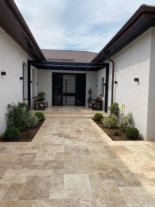 Travertin Exterior Gradina/Piscina  French Set 3 cm Pret Producator!