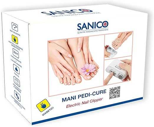 Безжична електрическа нокторезачка Sanico, безопасаи и лесна, 2 скорости