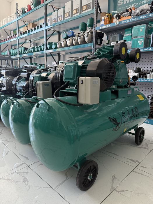 ГАРАНТИЙНЫЙ КОМПРЕССОР воздушный поршневой kompressor SAAB BM50L bak