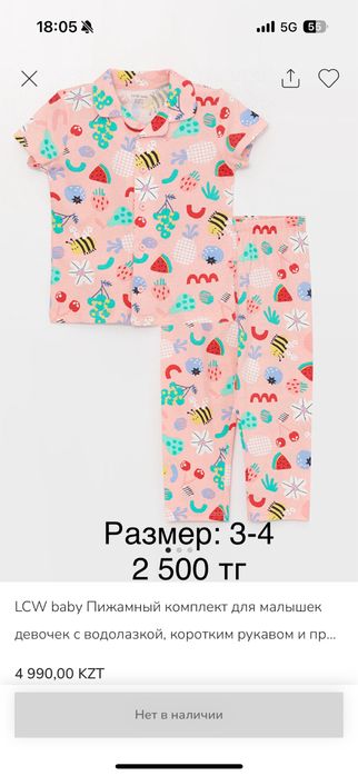 Новые вещи на девочки LC Waikiki