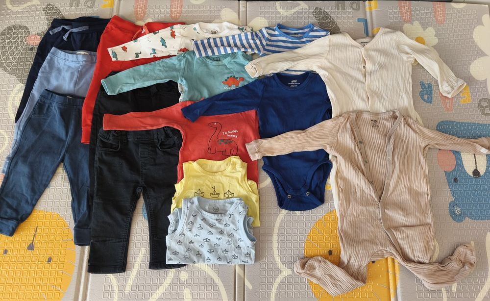 Lot haine bebe 74-80