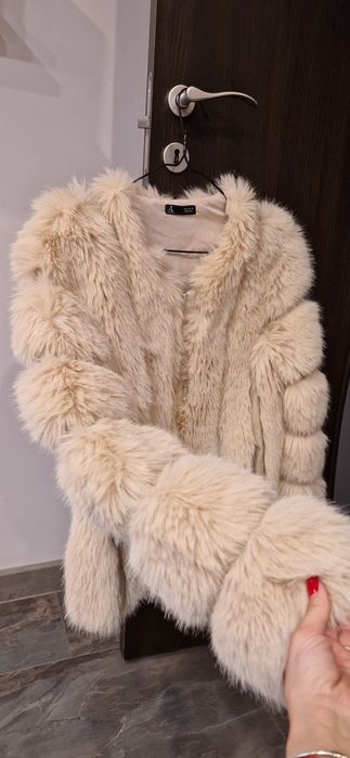 Палто xs/s от еко косъм