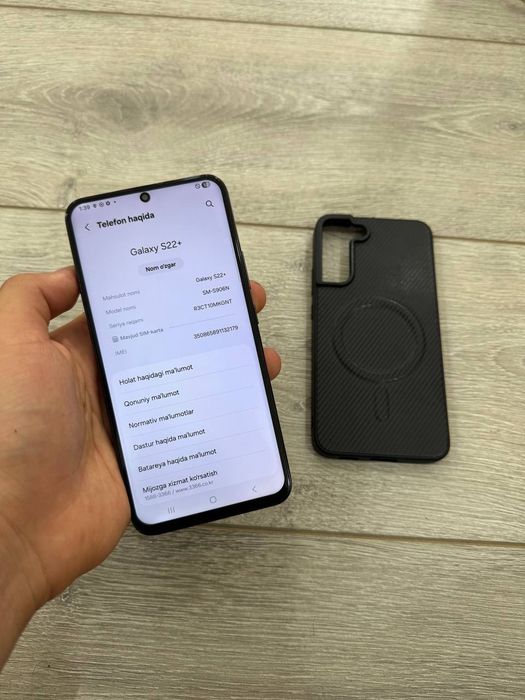 Samsung S22 Plus 256 Ekrani alishkan