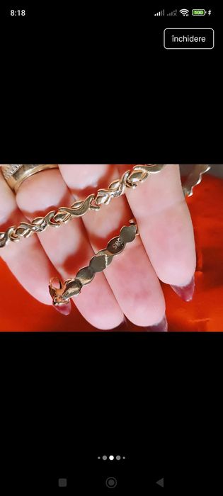 Brățară aur dama 14 k